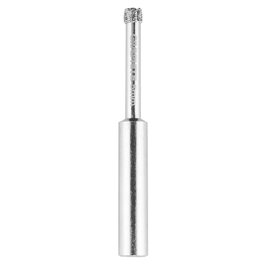 Ghidaj cu ventuza, cu 5 carote diamantate, 5-12 mm, Graphite [5]