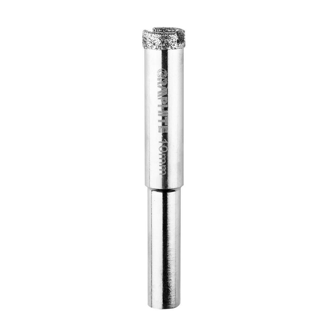 Ghidaj cu ventuza, cu 5 carote diamantate, 5-12 mm, Graphite [8]