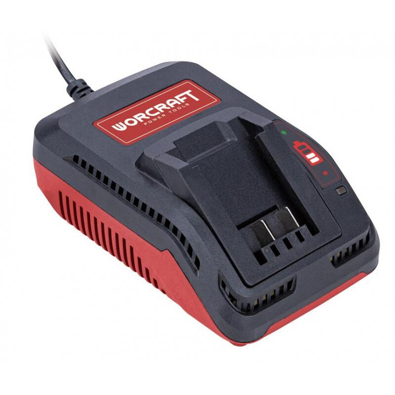 Incarcator acumulator, 20 V Li-ion, 60 W, Worcraft [3]