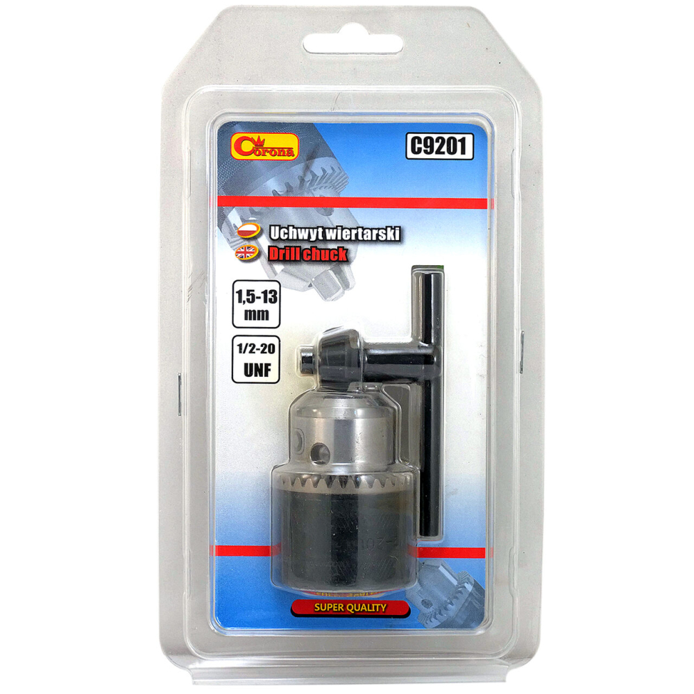 Mandrina metalica, cu cheie, 1/2", 1.5-13 mm, Richmann [3]