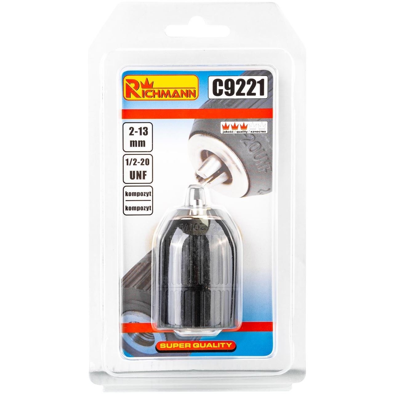 Mandrina rapida, 1/2", 2-13 mm, Richmann  [2]