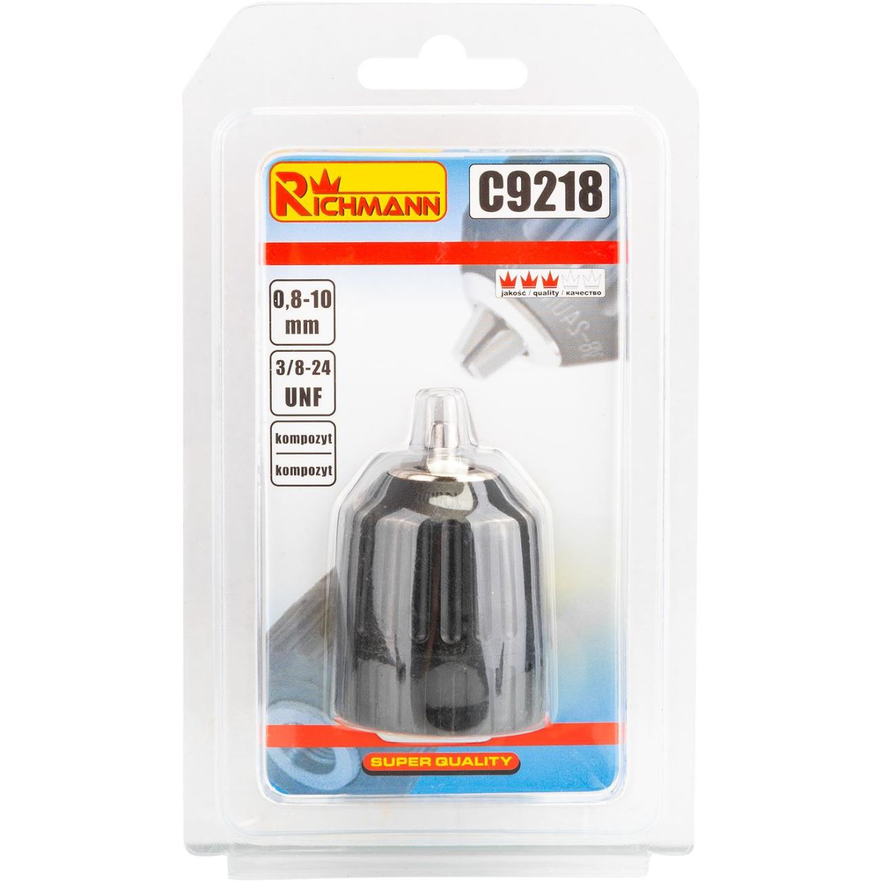 Mandrina rapida, 3/8", 0.8-10 mm, Richmann [3]