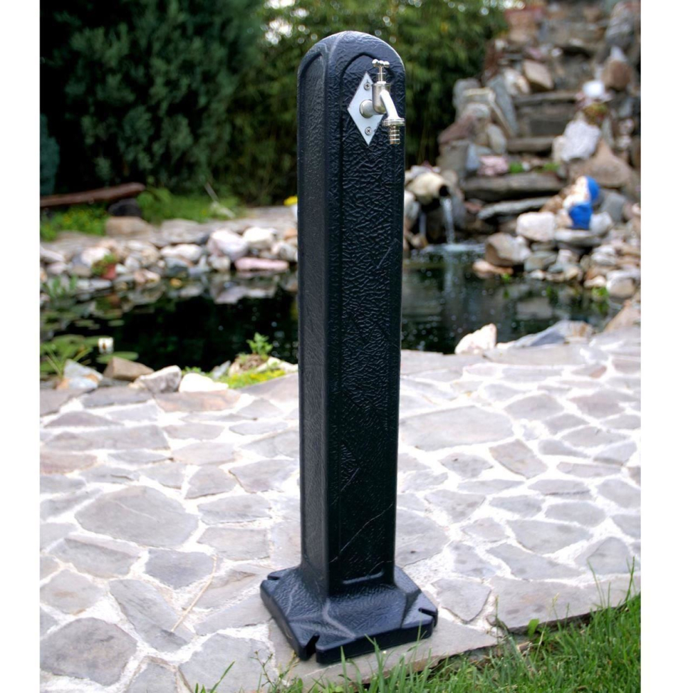 Masca robinet de gradina, cu adaptor furtun, antracit, 90 cm, Itwan [2]
