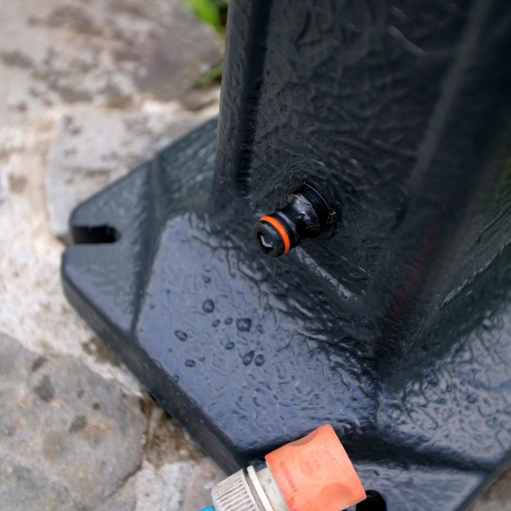 Masca robinet de gradina, cu adaptor furtun, antracit, 90 cm, Itwan [6]
