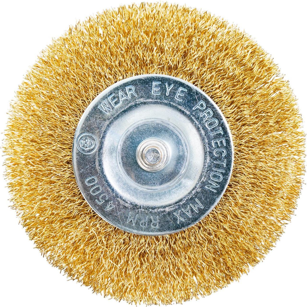 Perie sarma alama, circulara, cu tija, 100 mm, Richmann [3]