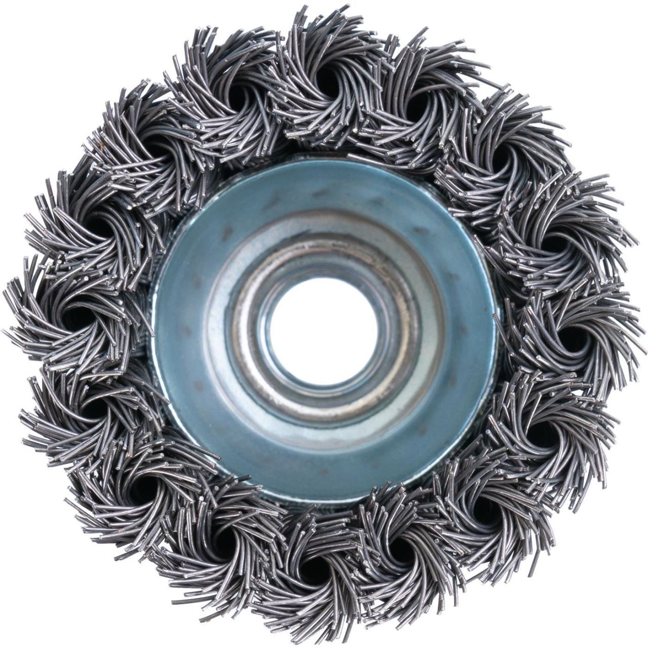 Perie sarma otel, tip cupa, cu toroane, M14, 65 mm, Richmann  [2]
