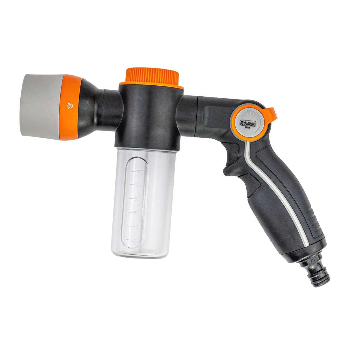 Pistol stropit gradina, tip dus, cu dozator, 4 moduri, plastic, Richmann Exclusive [4]