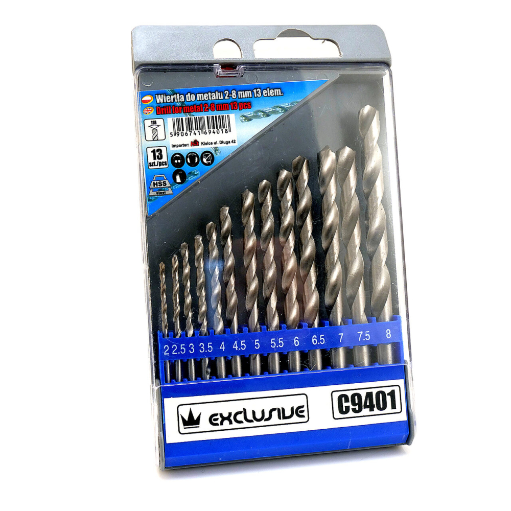 Set 13 burghie pentru metal, HSS, 2-8 mm, Richmann Exclusive [3]