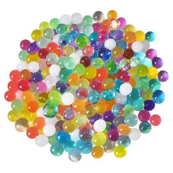 Set 5 bile decorative hidrogel, pentru udarea plantelor, multicolor, 5 g [3]