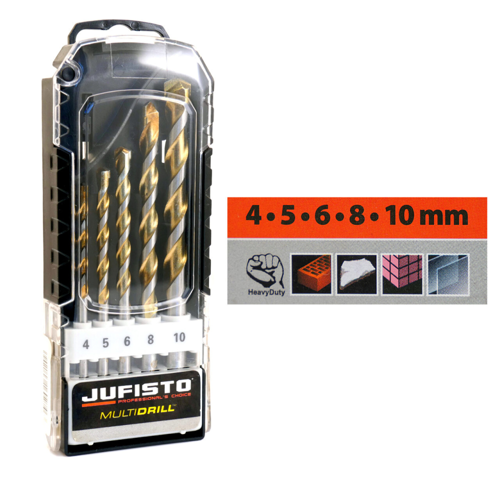 Set 5 burghie, multimaterial, 4-10 mm, Jufisto [3]