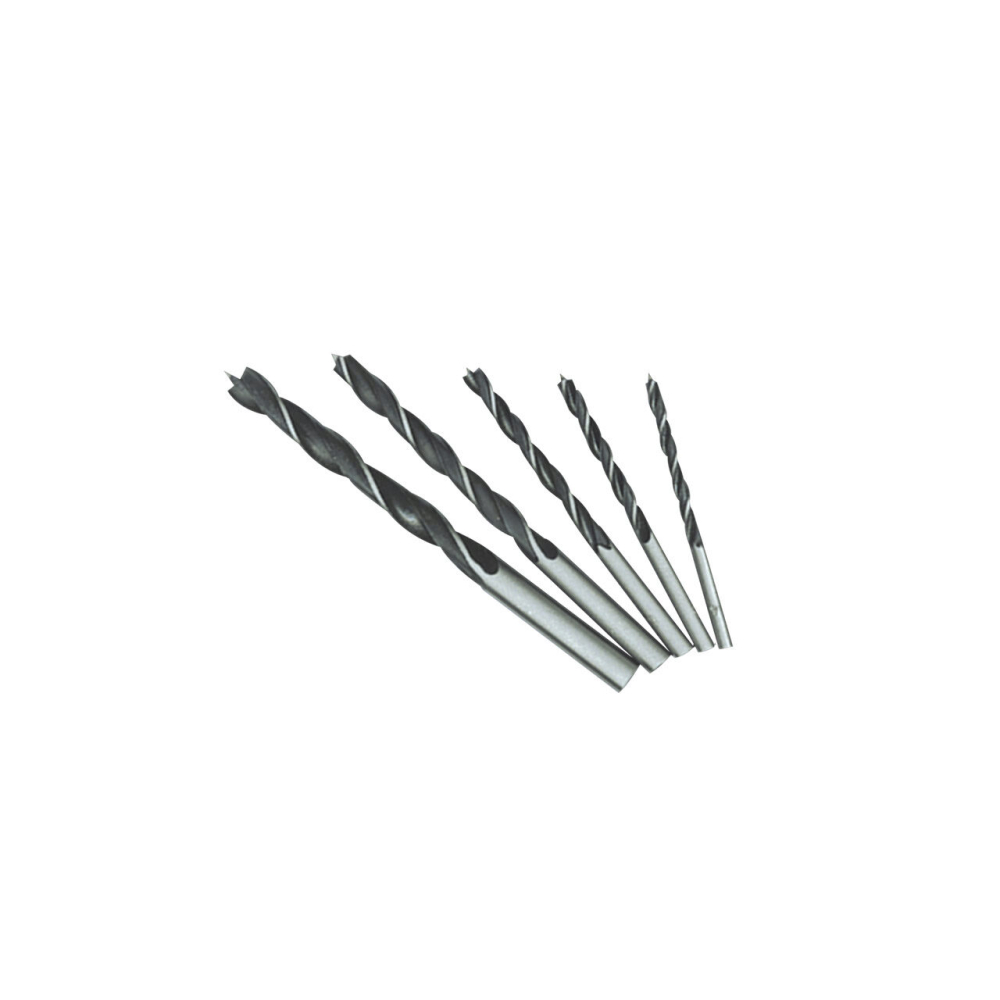 Set 5 burghie pentru lemn, 4-10 mm, Richmann  [5]