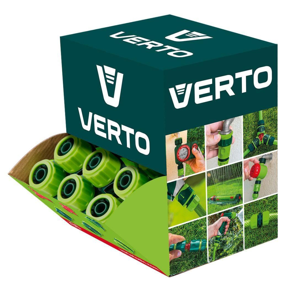 Set mufe furtun, 3/4", 30 buc, VERTO  [2]