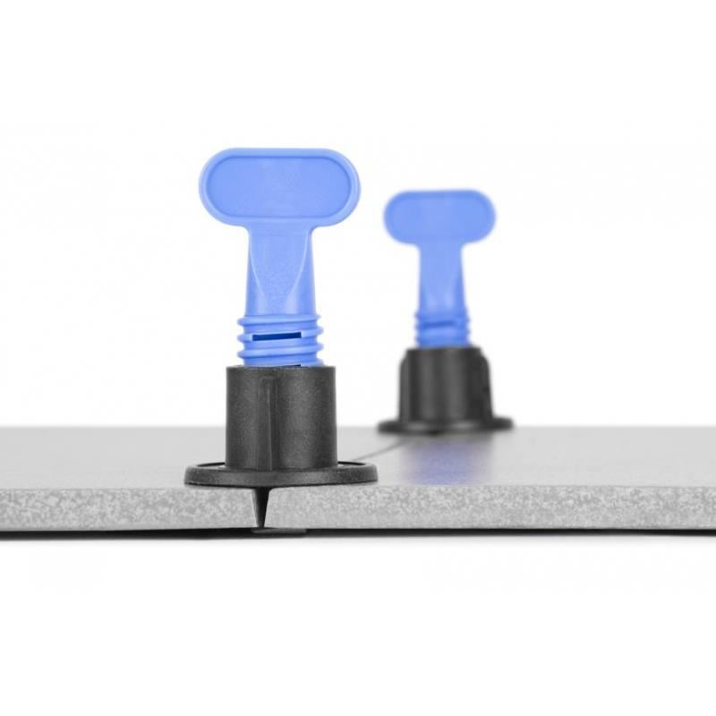 Set tije tip T, pentru nivelare si aliniere a placilor ceramice, 50 buc, 10 mm [2]
