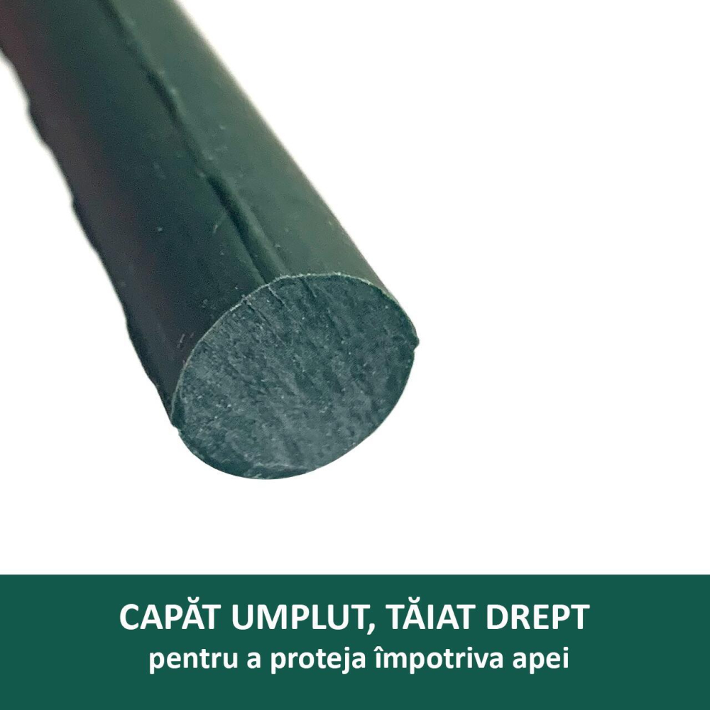 Suport/arac pentru plante, rosii, metal + PVC, verde, 1.1x150 cm, Artool [2]