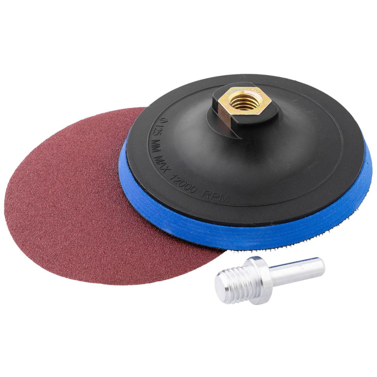 Suport cauciuc cu scai, pentru flex/masina gaurit, 125 mm, Richmann [2]