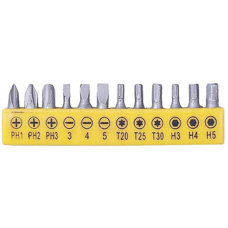 Surubelnita electrica, 3.6 V, Li-ion, 12 varfuri, biti, Strend Pro  [5]