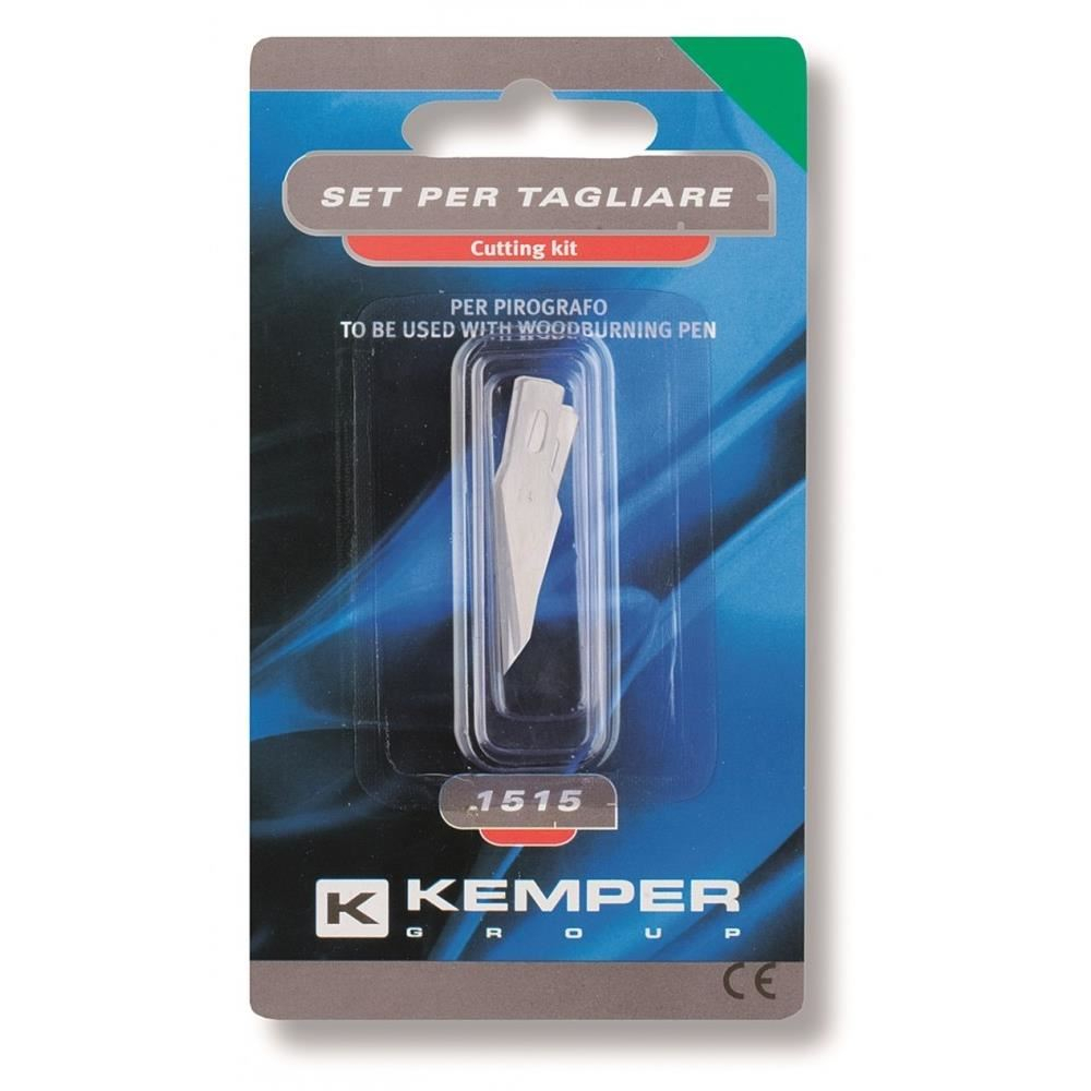 Varfuri, accesorii, aparat pirogravura, pentru taiat lemn, set 6 buc, Kemper [3]