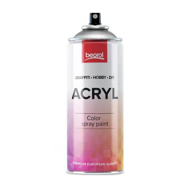 Vopsea spray Lac Transparent acrilic lucios 400ml [2]