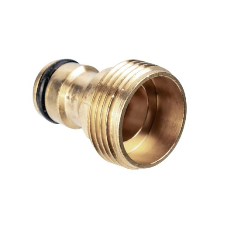 Mufe si conectori irigare - Adaptor robinet, filet exterior, alama, 3/4", Richmann 