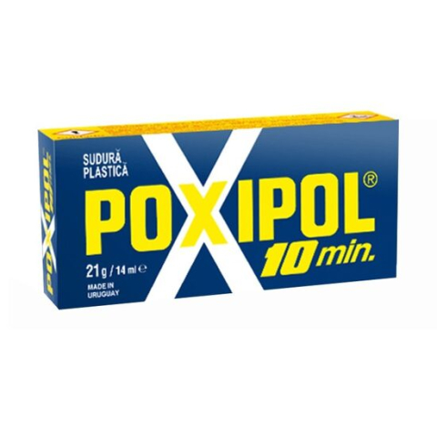 Silicon, spume si solutii tehnice - Adeziv metalic, 14 ml, Poxipol