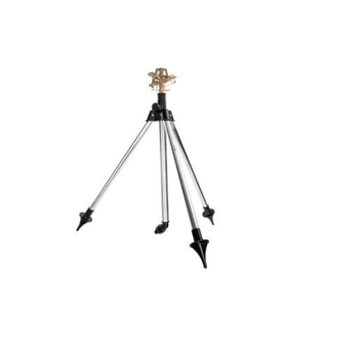 Aspersoare - Aspersor pulsatoriu, cu trepied telescopic 565/890 mm, metalic, 113-490 mp, Richmann 