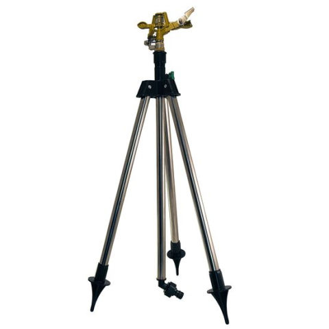 GRADINA - Aspersor pulsatoriu, zincat, cu trepied telescopic, 550-905 mm