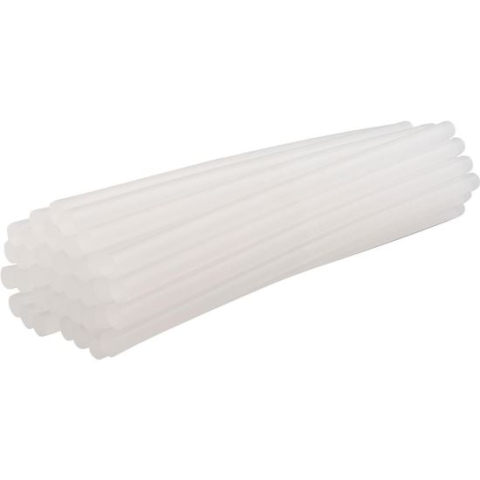 Accesorii pistoale de lipit - Baton silicon pentru pistol lipit, transparent, 35 buc, 1 kg, 11x270 mm, Richmann