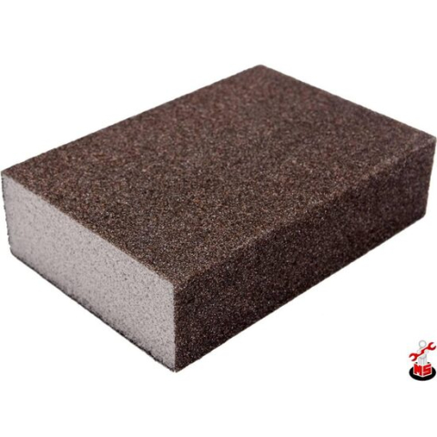 Accesorii slefuire - Burete pentru slefuit, P40, 100x70x25 mm, Germa Flex 