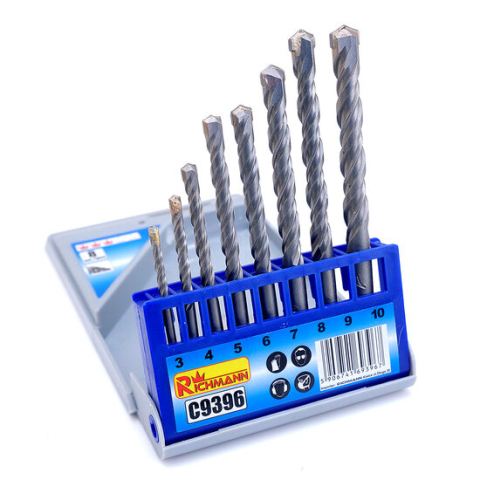 BRICOLAJ ELECTRIC - Burghie pentru zidarie, set 8 buc, 3-10 mm, Richmann