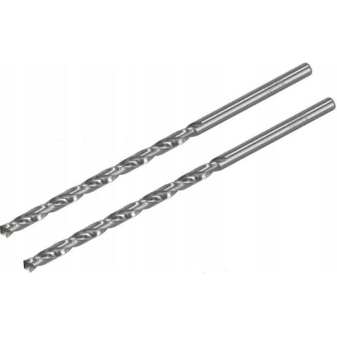 Seturi si accesorii pentru gaurit si insurubat - Burghiu metal, lung, 2 buc, 5x132 mm, Drel