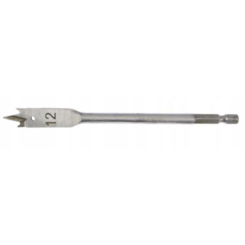BRICOLAJ ELECTRIC - Burghiu plat pentru lemn, 12 mm, Richmann