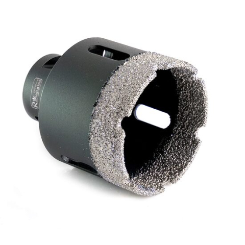 Seturi si accesorii pentru gaurit si insurubat - Carota diamantata, vacuum brazed, M14, 82 mm, Richmann Exclusive