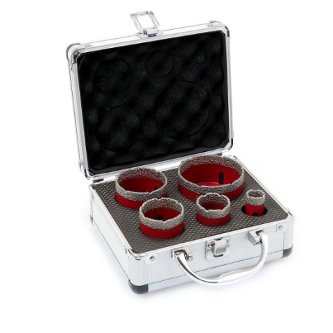 Seturi si accesorii pentru gaurit si insurubat - Carote diamantate, M14, set 5 buc, 20-72 mm, Strend Pro