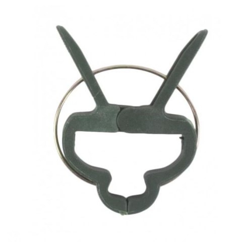 GRADINA - Clema de prindere pentru plante, 58 mm, pentru araci de max 16.2 mm, set 12 buc, PlantClip