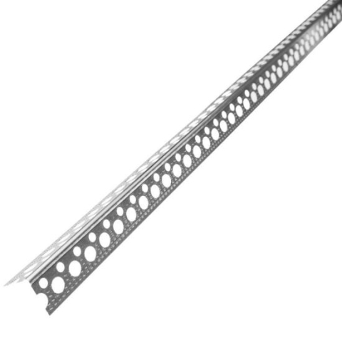 Accesorii vopsire si tencuire - Coltar Aluminiu, 2.5 m, ambutisat, 0.35 mm, BEOROL