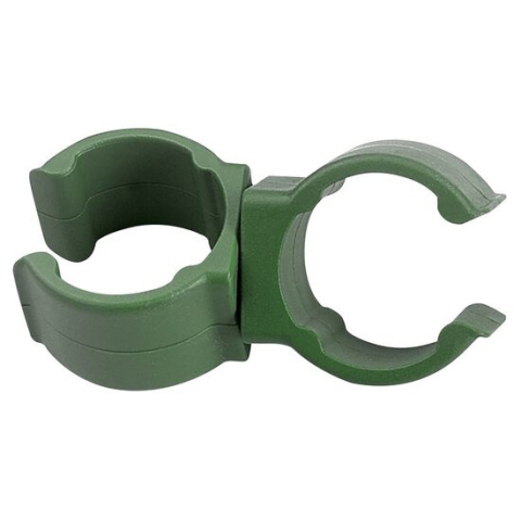 Accesorii pentru gradina - Conector plastic, pivotant, pentru araci de 16 mm, set 10 buc, verde