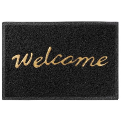 GOSPODARIE - Covoras intrare, PVC, 40x60 cm, Welcome