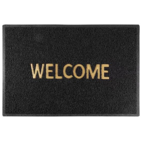 GOSPODARIE - Covoras intrare, pvc, 60x90 cm, Welcome