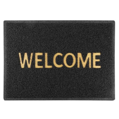 GOSPODARIE - Covoras intrare, PVC, 70x50 cm, Welcome