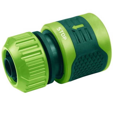 GRADINA - Cupla rapida, cu stop, bimaterial, 1/2" - 5/8", Verto