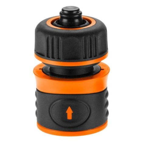 GRADINA - Cupla rapida, cu stop, bimaterial, 1/2", NEO