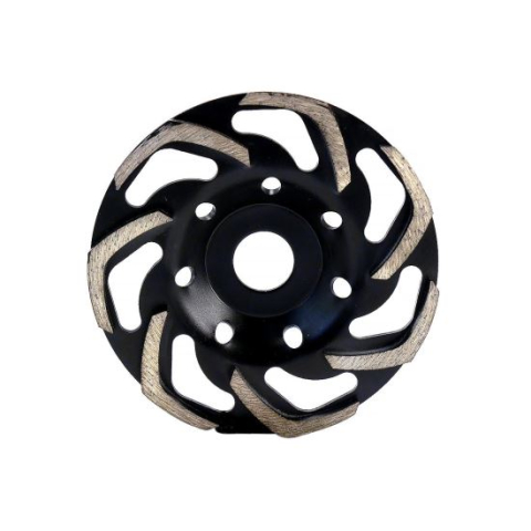Discuri diamantate - Disc diamantat slefuire, beton, slefuire uscata, segment "S", 125 mm/22.23 mm, Richmann Exclusive