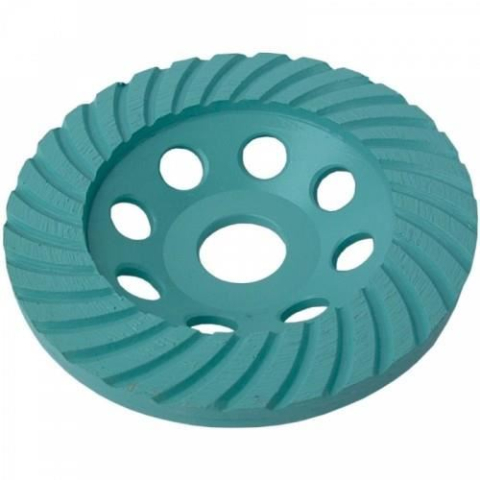 Discuri diamantate - Disc diamantat turbo, beton, slefuire uscata, 125 mm, Dedra