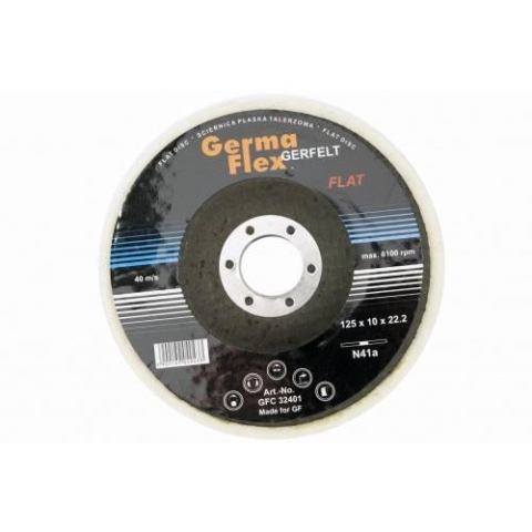 Accesorii slefuire - Disc lustruit, pasla, 125x10x22.2 mm
