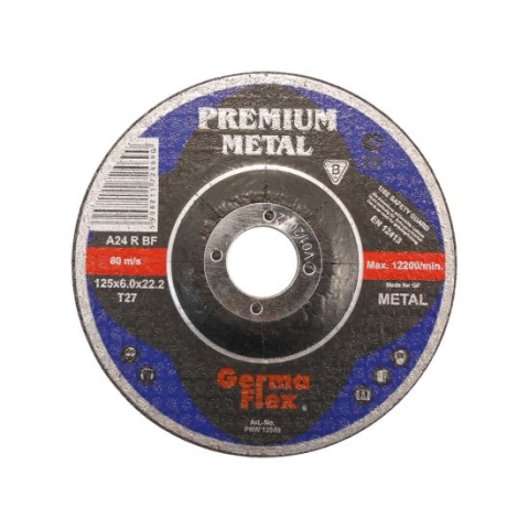 Discuri debitare, polizare - Disc polizat metal, 125x6 mm, Premium Metal, Germa Flex