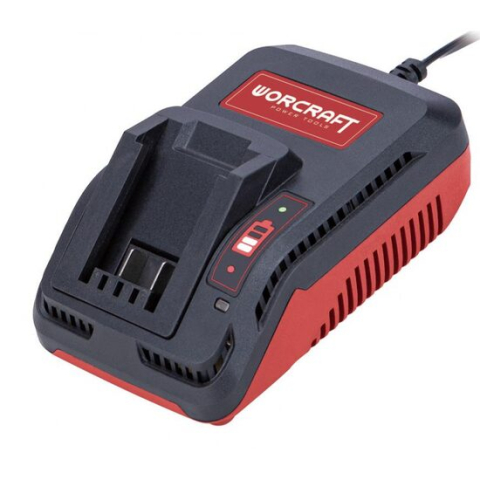 Acumulatori si incarcatoare scule electrice - Incarcator acumulator, 20 V Li-ion, 60 W, Worcraft