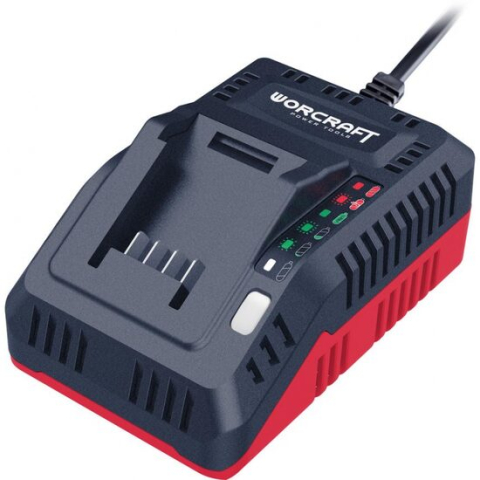 Acumulatori si incarcatoare scule electrice - Incarcator rapid acumulator, 20 V Li-ion, Worcraft