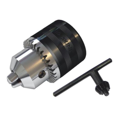 Seturi si accesorii pentru gaurit si insurubat - Mandrina metalica, cu cheie, 1/2", 1-10 mm, Richmann
