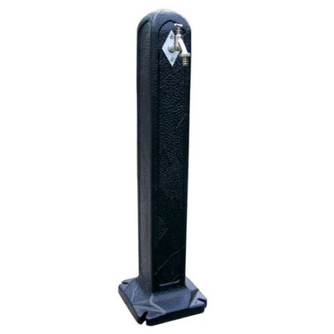 Accesorii pentru gradina - Masca robinet de gradina, cu adaptor furtun, antracit, 90 cm, Itwan
