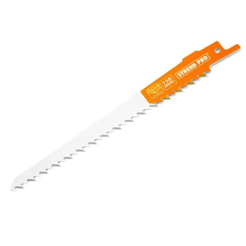Accesorii fierastraie electrice - Panza, lama, fierastrau tip sabie, pentru lemn, HCS, 150 mm, Strend Pro